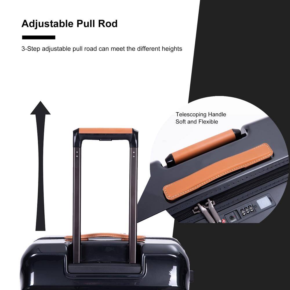 Adjustable Pull Rod

3-Step adjustable pull rod can meet the different heights

Telescoping Handle
Soft and Flexible