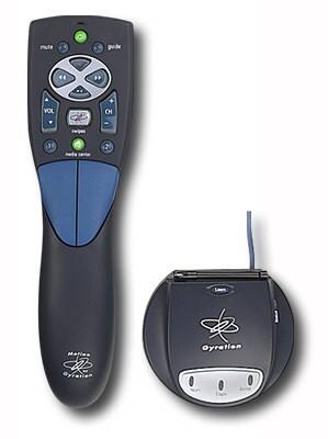 Front Standard. Gyration - Remote for Windows XP Media Center.