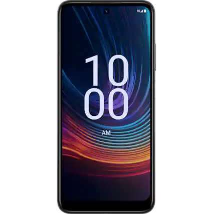 Front. Boost Mobile - Boost Mobile Celero5G - Prepaid Smartphone - Moonglow Gray.