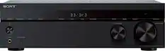 Front. Sony - STRDH590 - 725W 5.2-Ch. Hi-Res 4K Ultra HD HDR A/V Home Theater Receiver - Black.