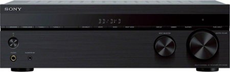 Sony - STRDH590 - 725W 5.2-Ch. Hi-Res 4K Ultra HD HDR A/V Home Theater Receiver - Black