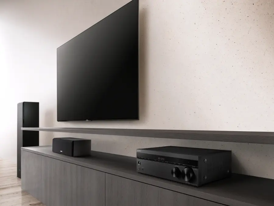 Alt View 13. Sony - STRDH590 - 725W 5.2-Ch. Hi-Res 4K Ultra HD HDR A/V Home Theater Receiver - Black.