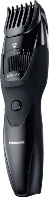Panasonic Rechargeable Beard/Hair Trimmer with Adjustable Trim Settings  Wet/Dry – ER-GB42-K Black ER-GB42-K - Best Buy