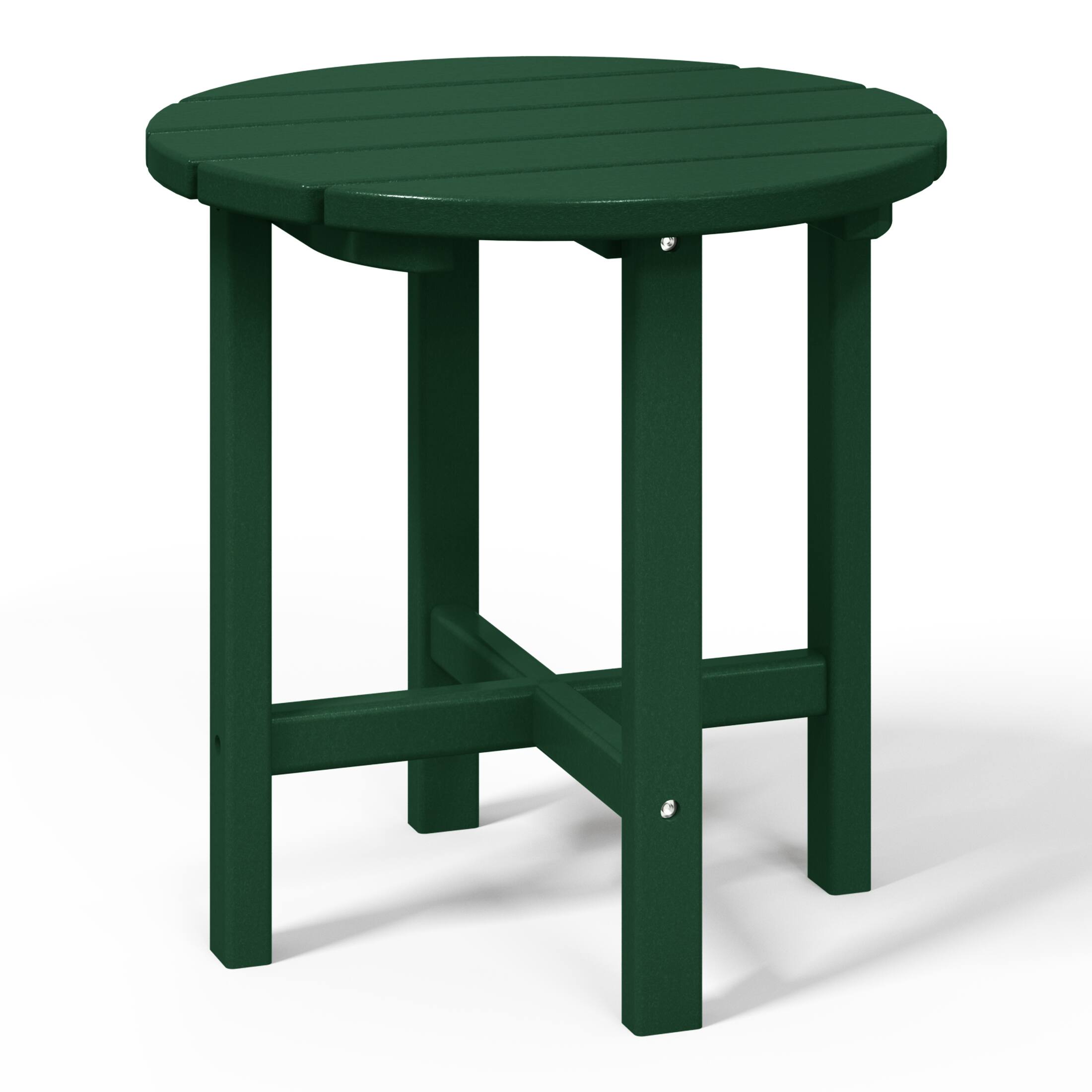 Alt View 1. WestinTrends - WestinTrends Dylan Outdoor Adirondack Chair With Ottoman And Side Table 5-Piece Set - Dark Green.