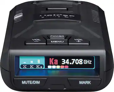 Uniden - R3BLK DSP Long Range Radar and Laser Detector Detector - Matte Black