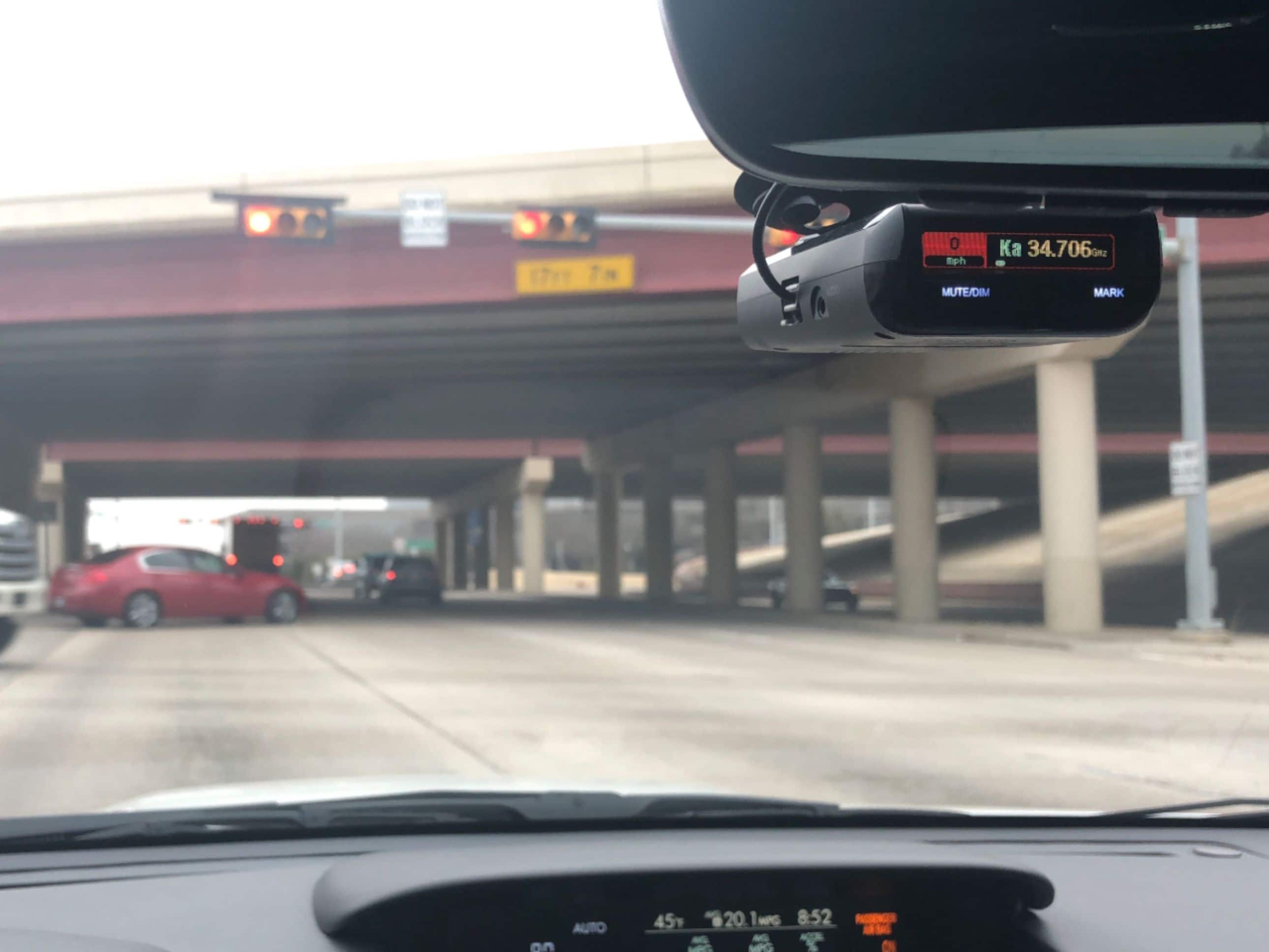 Alt View 12. Uniden - R3BLK DSP Long Range Radar and Laser Detector Detector - Matte Black.