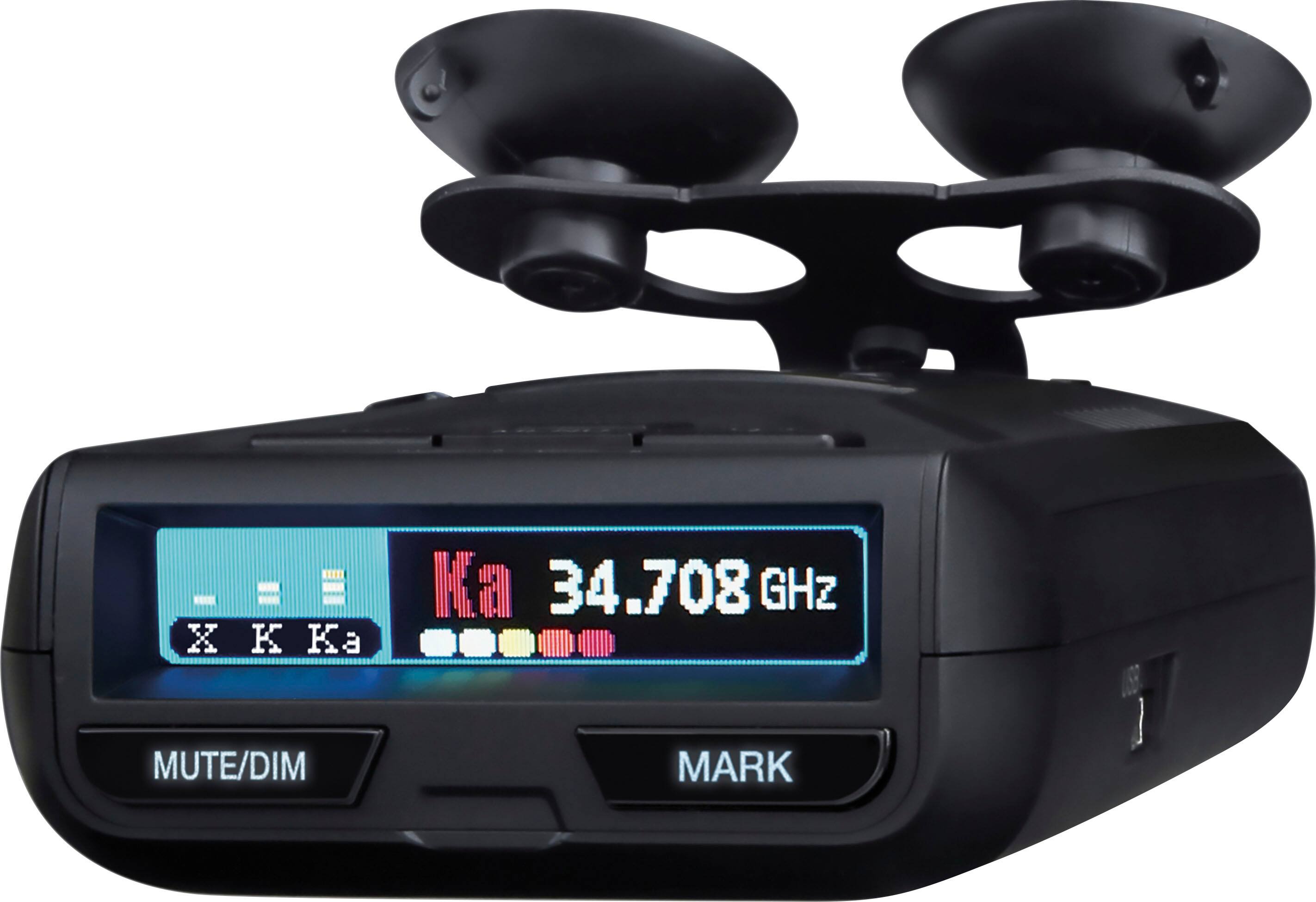 Left. Uniden - R3BLK DSP Long Range Radar and Laser Detector Detector - Matte Black.