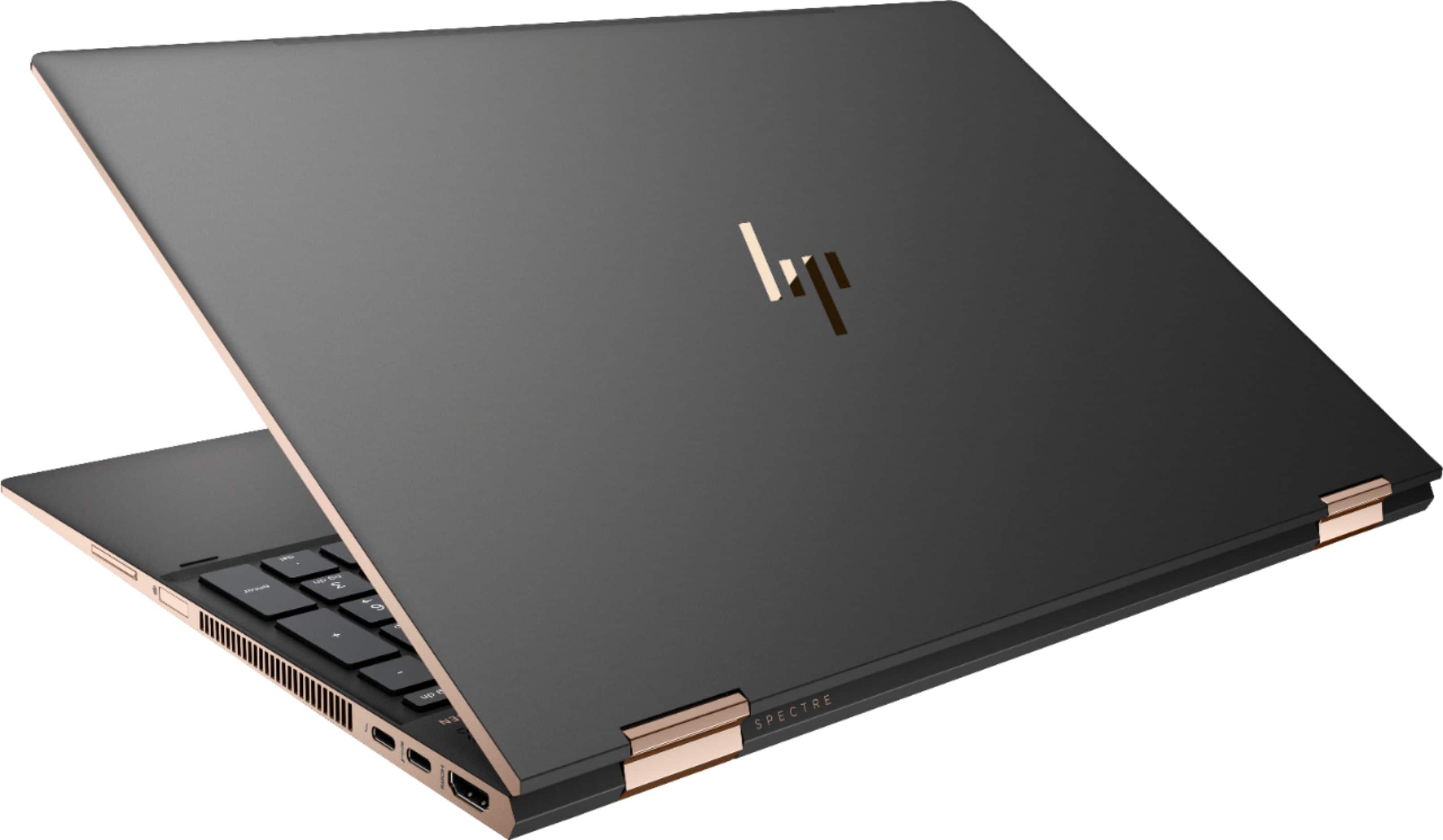Alt View 14. HP - Spectre x360 2-in-1 15.6" 4K Ultra HD Touch-Screen Laptop - Intel Core i7 - NVIDIA GeForce MX150 - 512GB SSD.