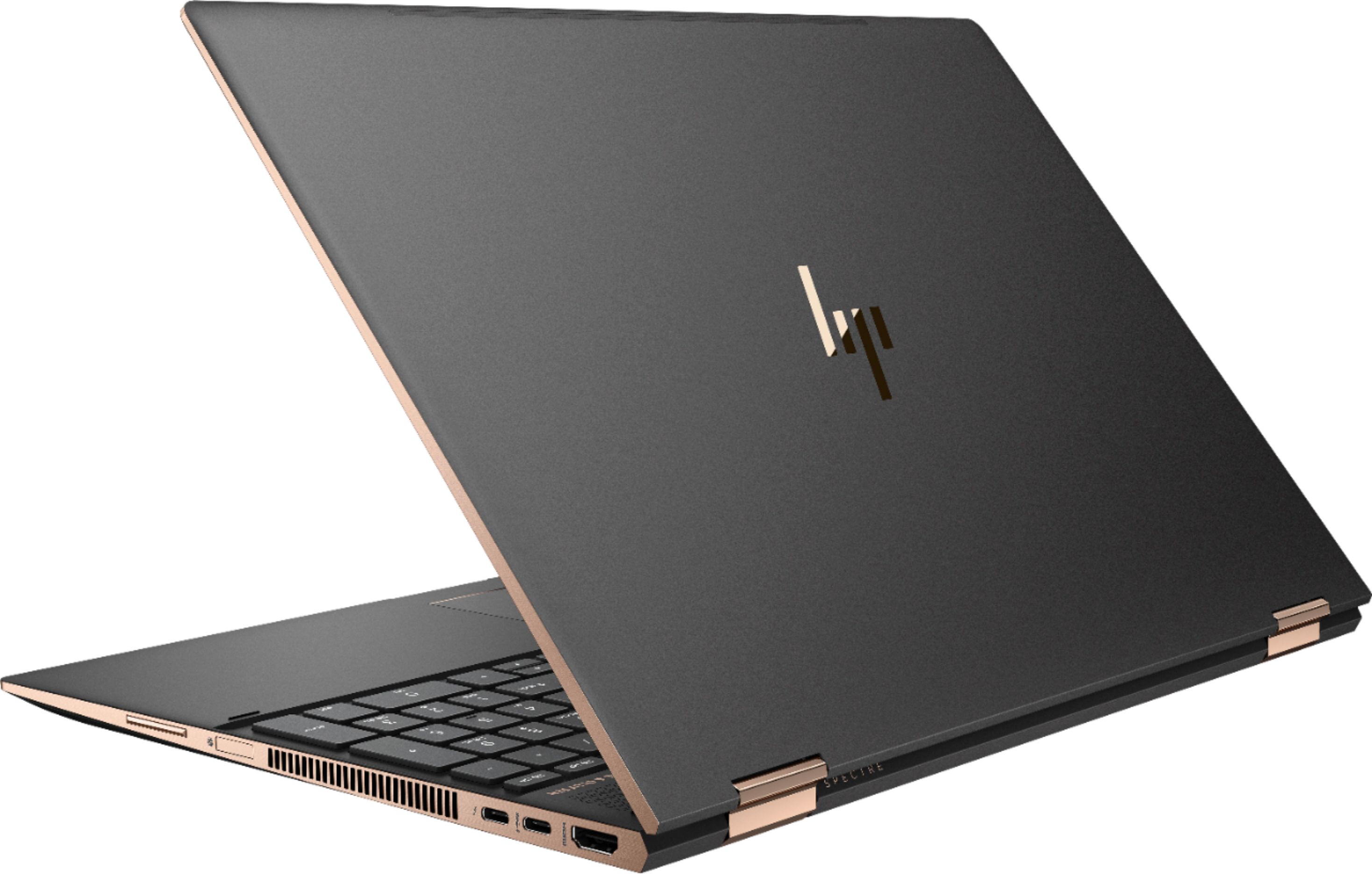 Alt View 1. HP - Spectre x360 2-in-1 15.6" 4K Ultra HD Touch-Screen Laptop - Intel Core i7 - NVIDIA GeForce MX150 - 512GB SSD.