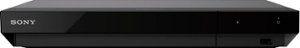 Sony - Streaming 4K Ultra HD Hi-Res Audio Wi-Fi Built-In Blu-Ray Player - Black - Front_Zoom