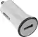 Front. Insignia™ - Vehicle Charger - White/Blue.