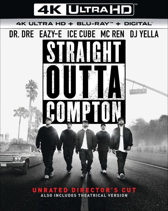  Straight Outta Compton [Includes Digital Copy] [4K Ultra HD Blu-ray/Blu-ray] [2015]