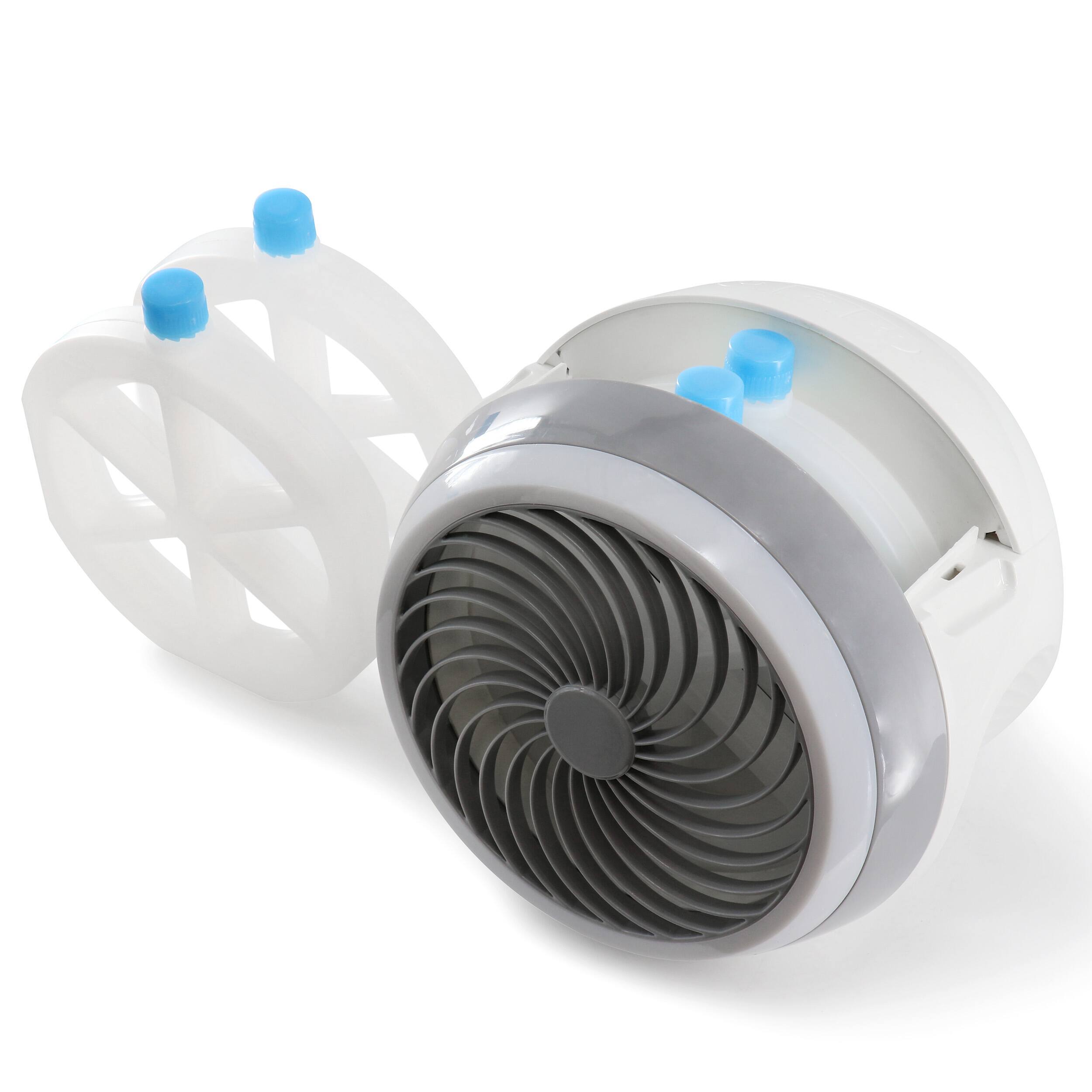 Alt View 3. Optimus - Optimus 7 Inch Mini USB Air Cooler - White.