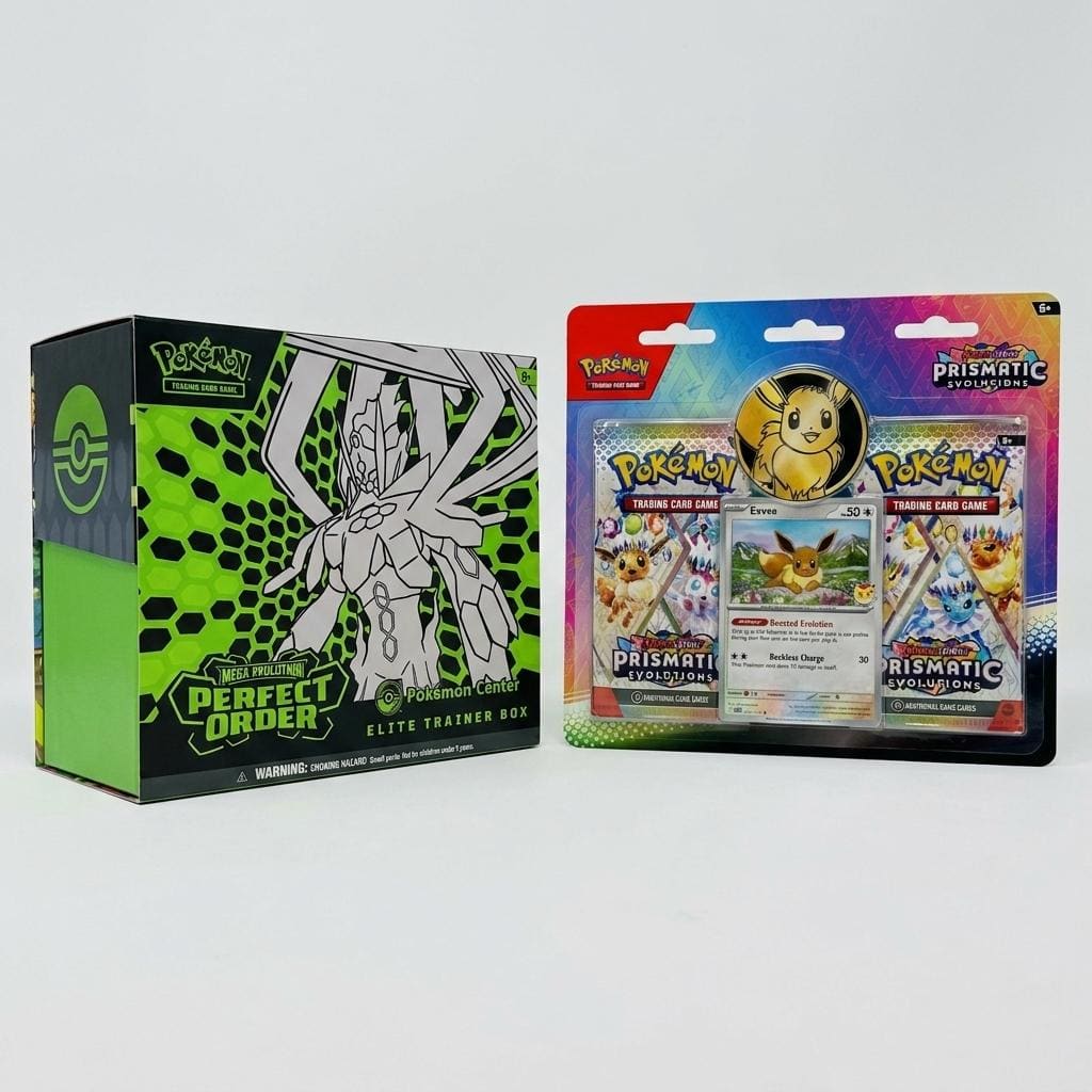 Pokémon - TCG:Scarlet&Violet Prismatic Evolutions-Mega Evolution Perfect Order ETB