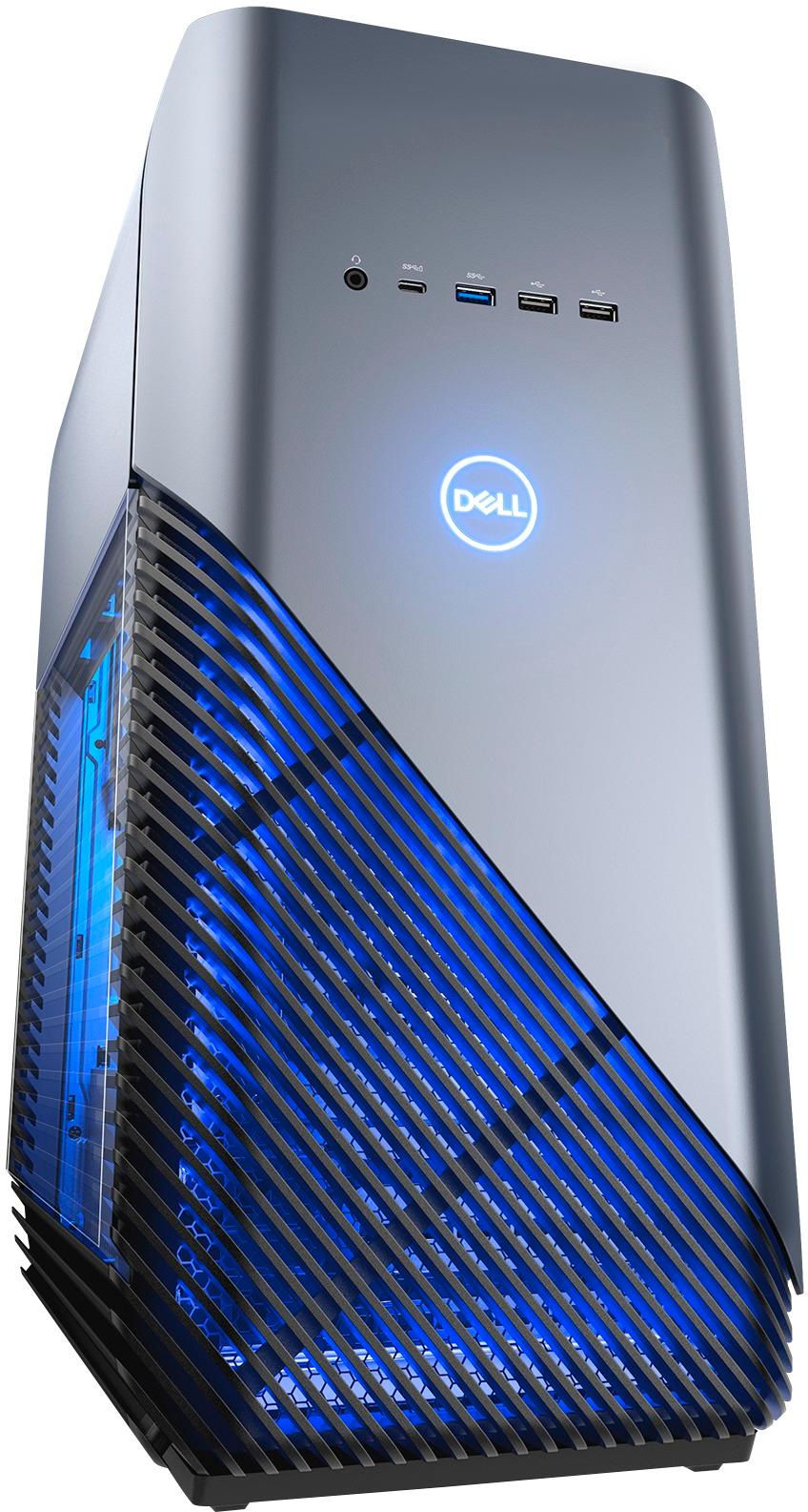 Best Buy: Dell Inspiron Gaming Desktop- Intel Core i7 8GB Memory NVIDIA  GeForce GTX 1060 128GB Solid State Drive + 1TB Hard Drive Recon Blue  I5675-7806BLU-PUS