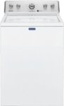 Front Zoom. Maytag - 3.8 Cu. Ft. High Efficiency Top Load Washer with PowerWash Agitator - White.