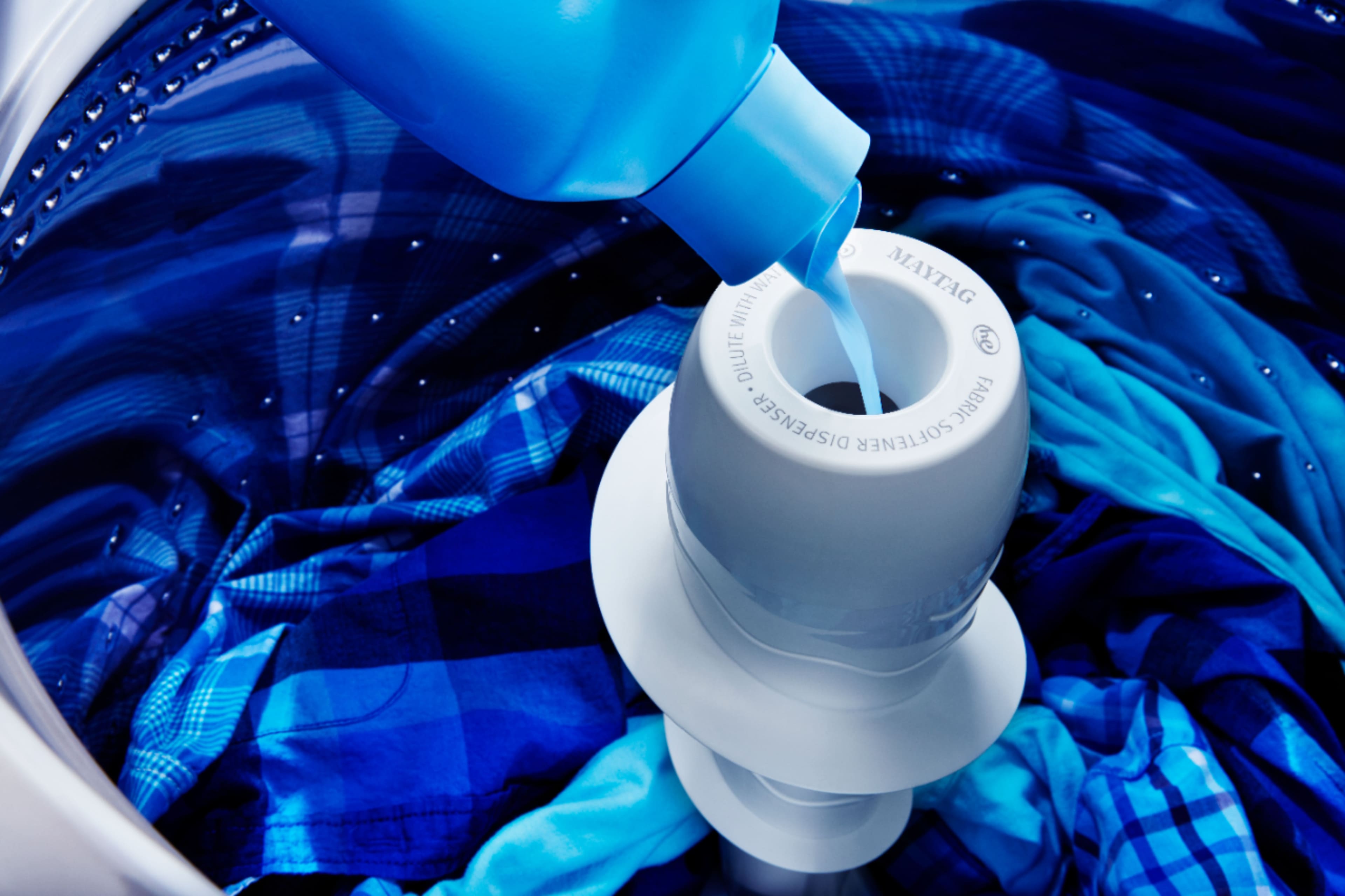 Alt View 11. Maytag - 3.8 Cu. Ft. High Efficiency Top Load Washer with PowerWash Agitator - White.