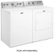 Alt View Zoom 19. Maytag - 3.8 Cu. Ft. High Efficiency Top Load Washer with PowerWash Agitator - White.