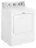 Left. Maytag - 7 Cu. Ft. Electric Dryer with Wrinkle Control Option - White.