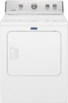 Front Zoom. Maytag - 7 Cu. Ft. Electric Dryer with Wrinkle Control Option - White.