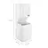 Left. Whirlpool - 1.6 Cu. Ft. Top Load Washer and 3.4 Cu. Ft. Electric Dryer with Smooth Wave Stainless Steel Wash Basket - White.
