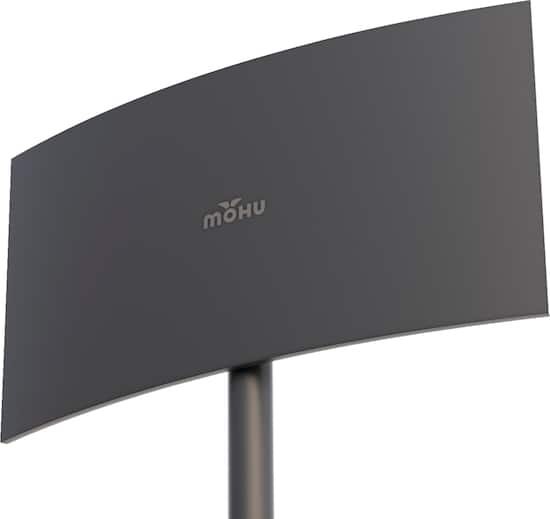 Mohu - Sail Amplified Outdoor Multi-Directional HDTV Antenna 75-Mile Range - Dark Gray TODAY ONLY At Best Buy