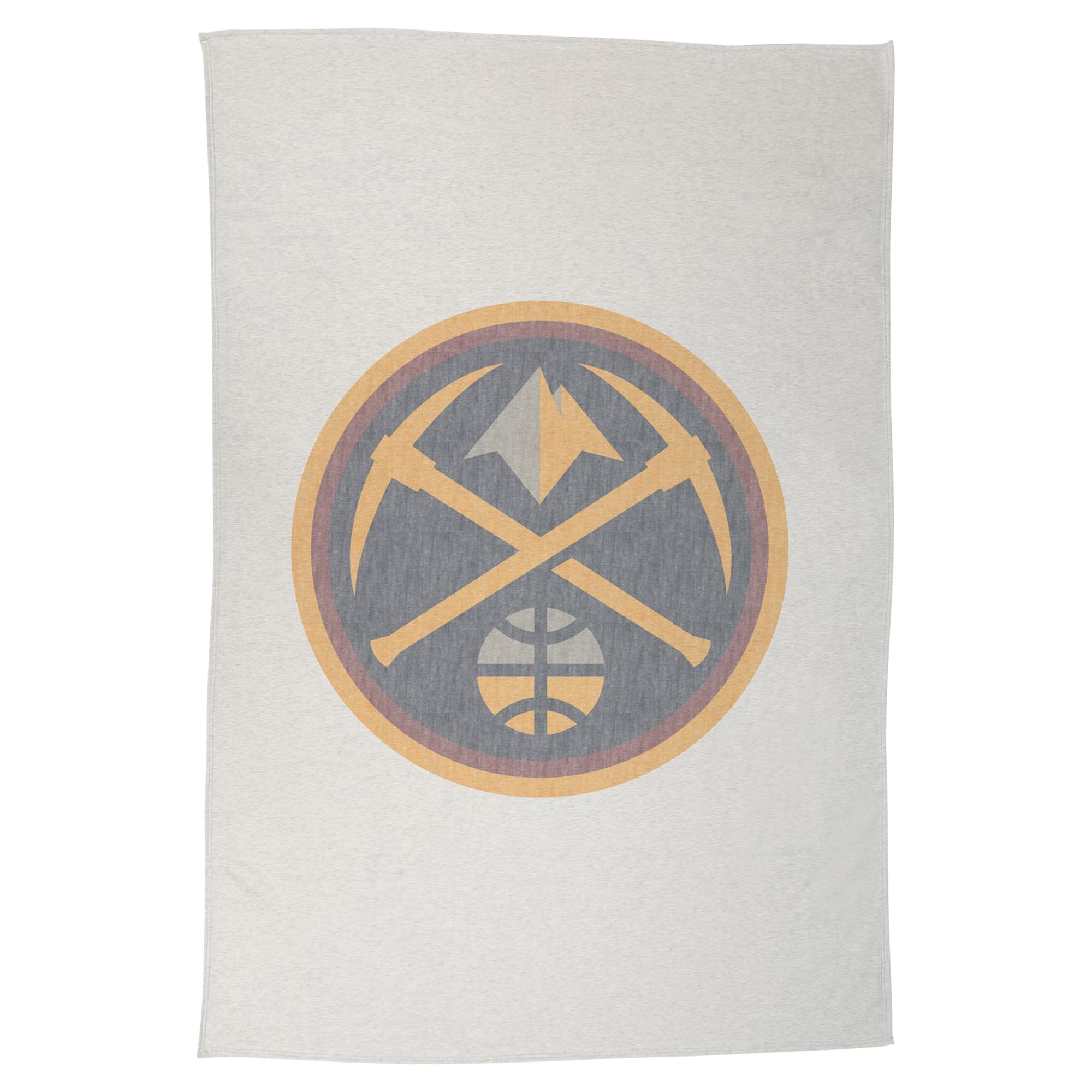Logo Brands - Denver Nuggets 54" x 84" Sweatshirt Blanket - Multicolor