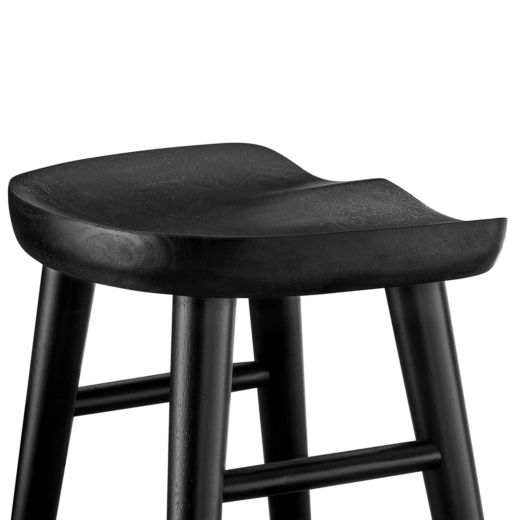 Alt View 4. Modway - Saville Backless Wood Counter Stools Set of 2 by Modway - 0.