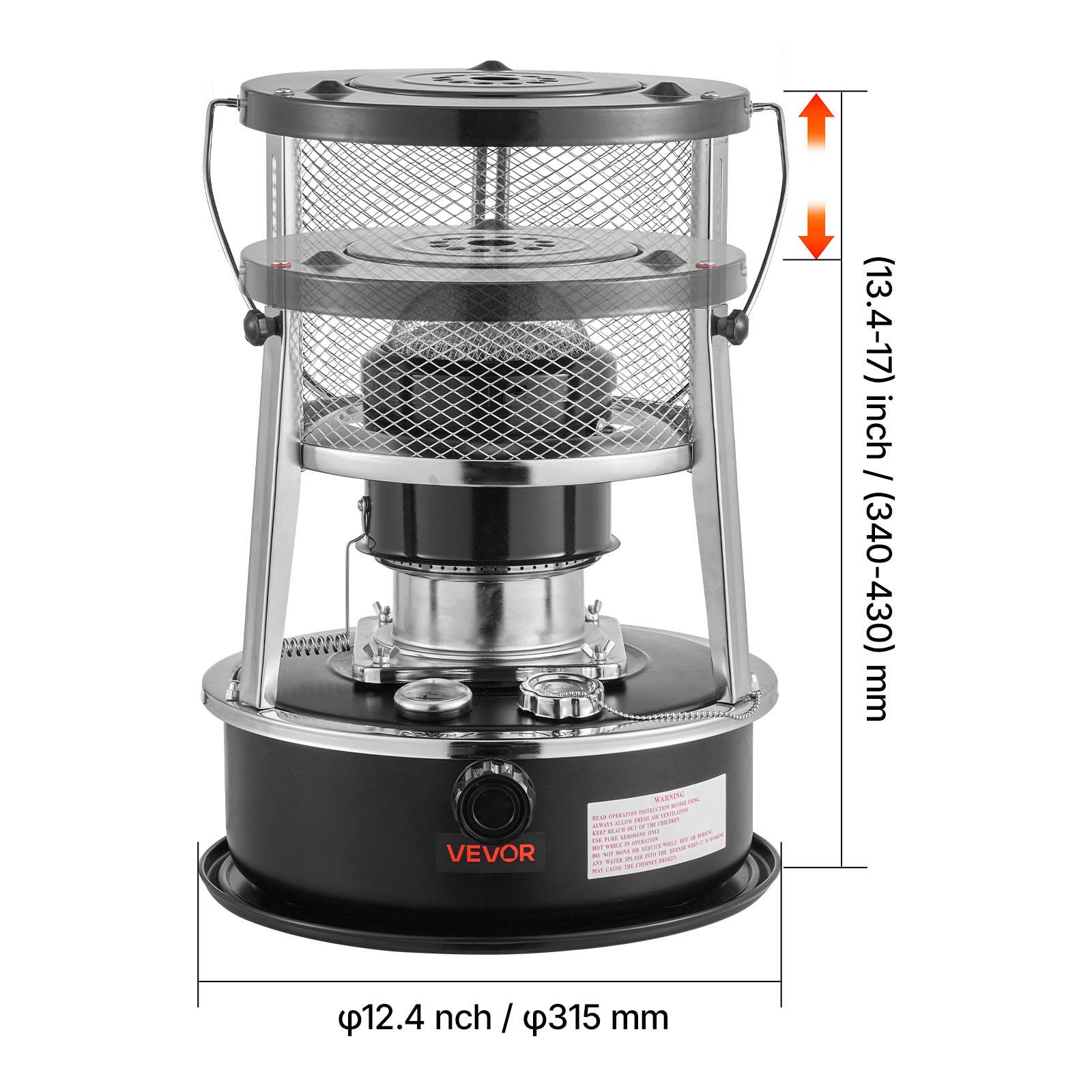 (13.4-17) inch / (340-430) mm  
VEVOR  
RSPUC  
φ12.4 inch / φ315 mm