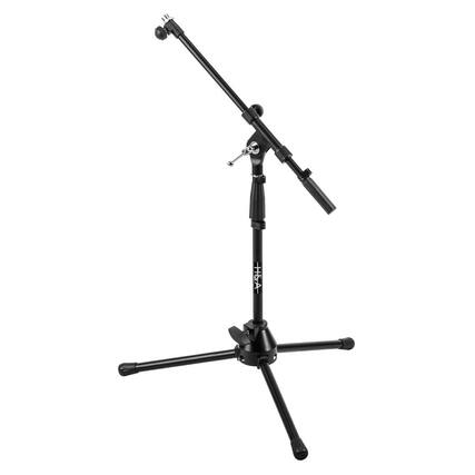 Front. H&A - H&A Short Tripod Microphone Stand with Telescoping Boom.
