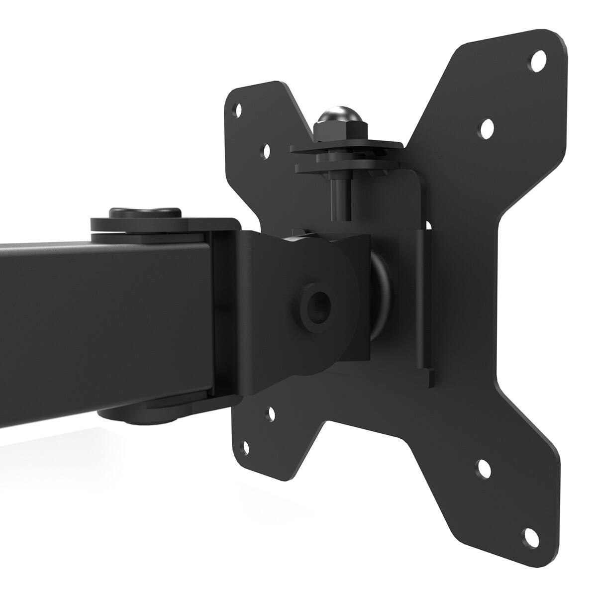 Alt View 9. Kanto - Kanto DML2000 Fully Adjustable Dual Arm Desktop Monitor Mount - Black.