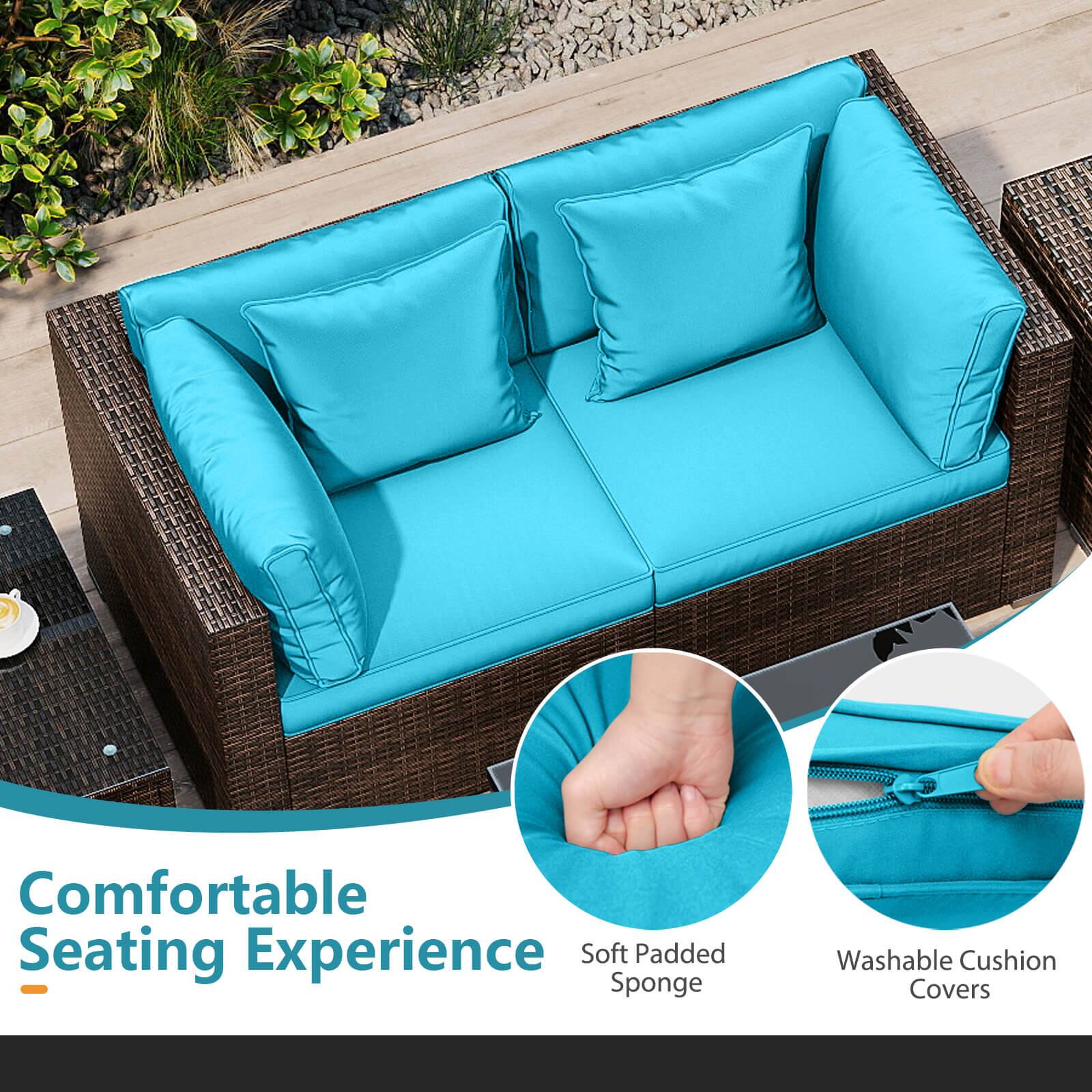 Comfortable Seating Experience  
Soft Padded Sponge  
Washable Cushion Covers