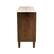 Left. Adore Decor - Sawyer 3-Door Cabinet - Brown.