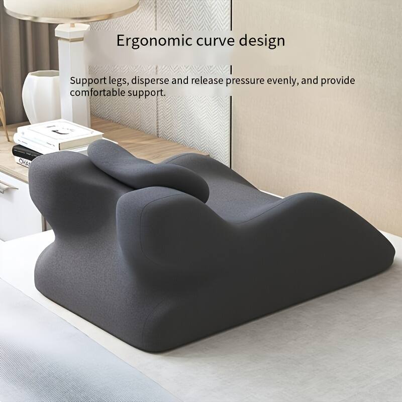 Ergonomic curve design

Support legs, disperse and release pressure evenly, and provide comfortable support.