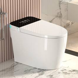 Boyel Living - Smart Bidet Toilet Heated Seat Auto Open Close Warm Water Dryer Portable Bidet Built - White