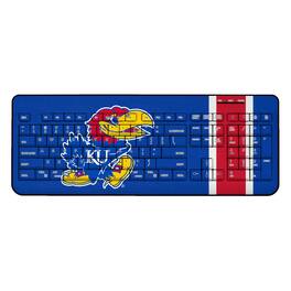 Keyscaper - Kansas Jayhawks Wireless USB Keyboard - Multicolor