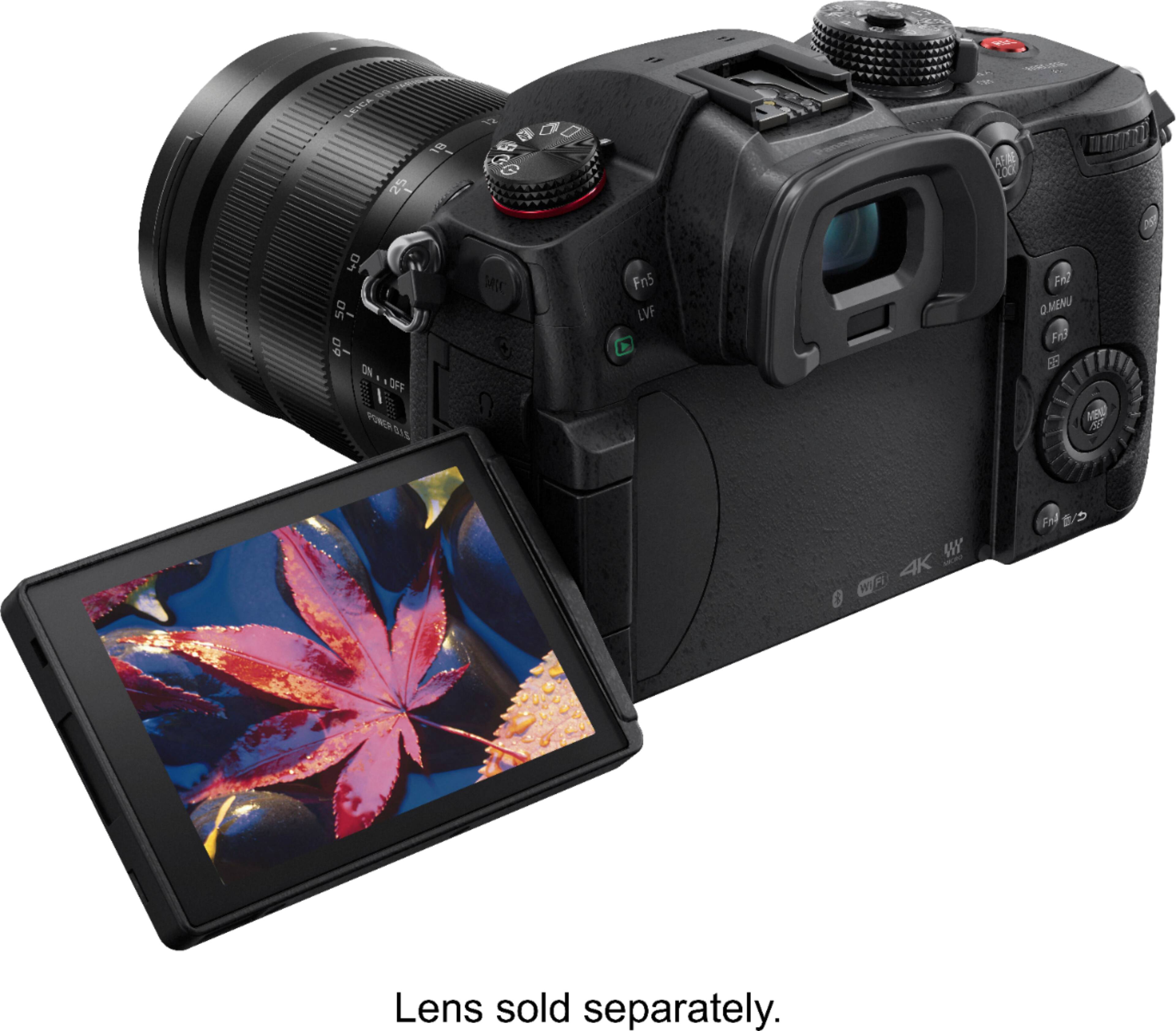 Alt View 12. Panasonic - LUMIX GH5S Mirrorless 4K Photo Digital Camera (Body Only) - Black.