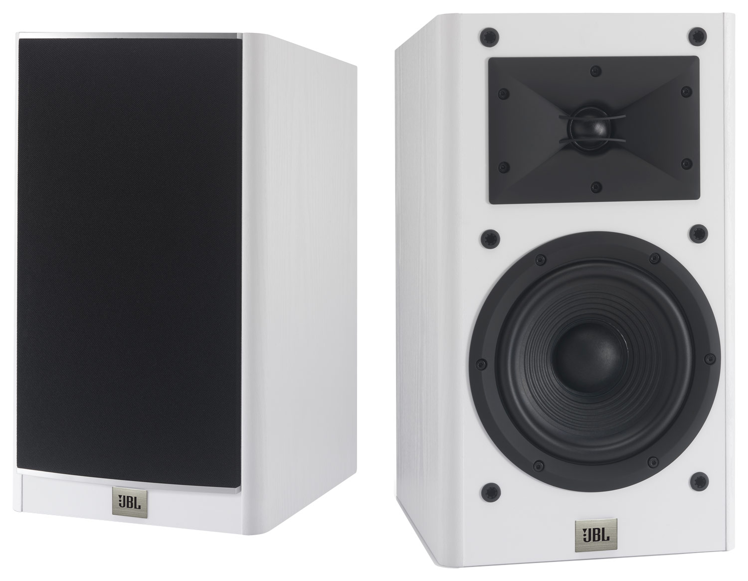 JBL Arena 130 7" 2-Way Bookshelf Speakers White ARENA130WH - Best Buy