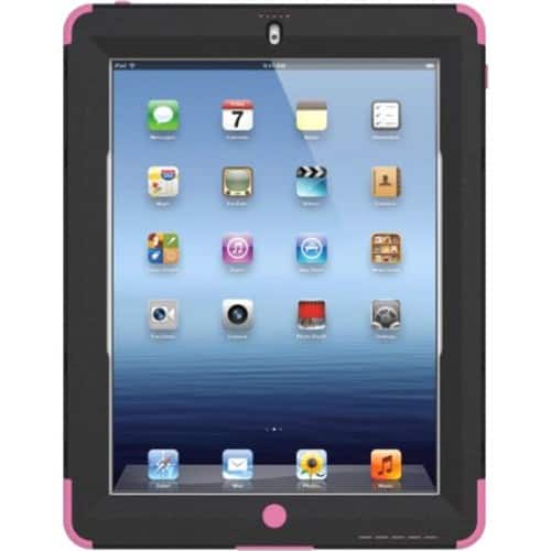 Front Standard. Trident - Kraken AMS Carrying Case (Holster) for The New iPad (3rd Generation) - Pink.