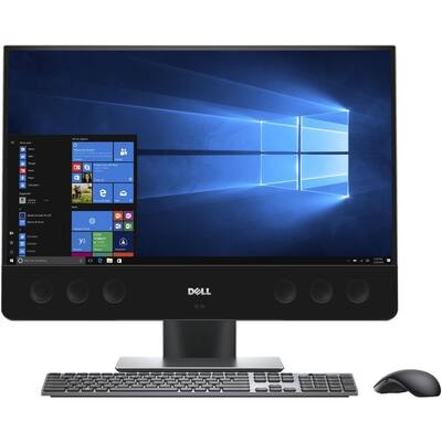 Dell - Precision 27" All-In-One - Intel Xeon - 32GB Memory - 1TB Hard Drive - Black/Silver