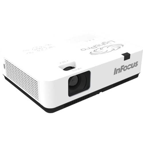 InFocus - Advanced IN1034 3LCD Projector - 4:3 - 1024 x 768 - Front - 720p - 20000 Hour Normal Mode - XGA - 50,000:1 - White
