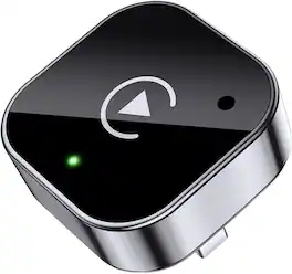 Auledio - 2-in-1 CP204 wireless CarPlay and Android car adapter+two USB cables - Black