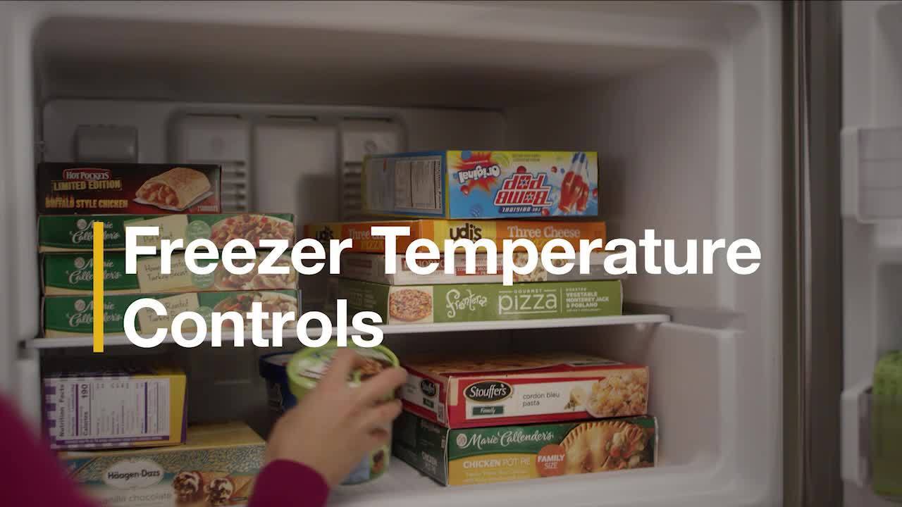 Whirlpool 14.3 Cu. Ft. TopFreezer Refrigerator Monochromatic Stainless