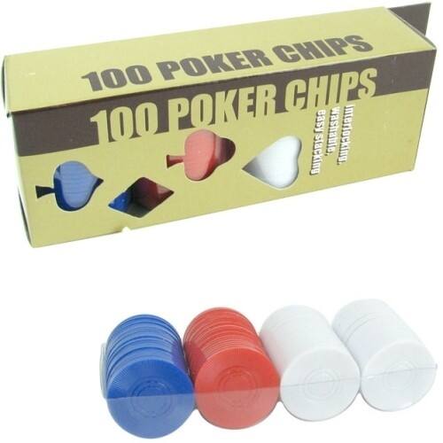 Front Standard. Trademark - Poker Chip Set.
