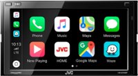 Front. JVC - 6.8" - Android Auto/Apple® CarPlay™ - Built-in Bluetooth - In-Dash Digital Media Receiver - Black.
