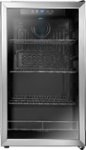 Front Zoom. Insignia™ - 115-Can Beverage Cooler - Stainless Steel.
