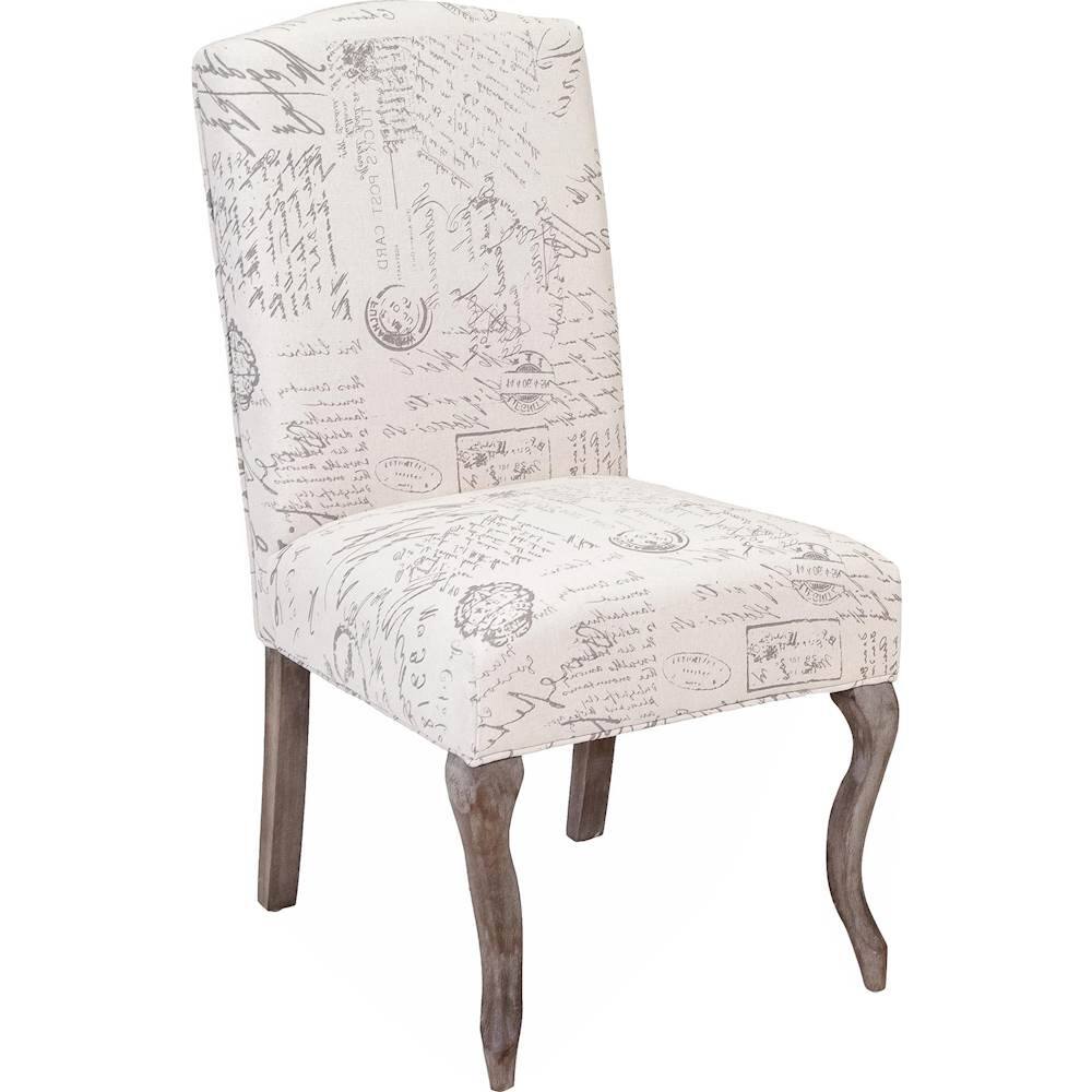 Best Buy: Noble House French Script Dining Chairs (Set of 2) Beige 230274