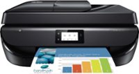 Front Zoom. HP - OfficeJet 5255 All-in-One Instant Ink Ready Inkjet Printer - Black.