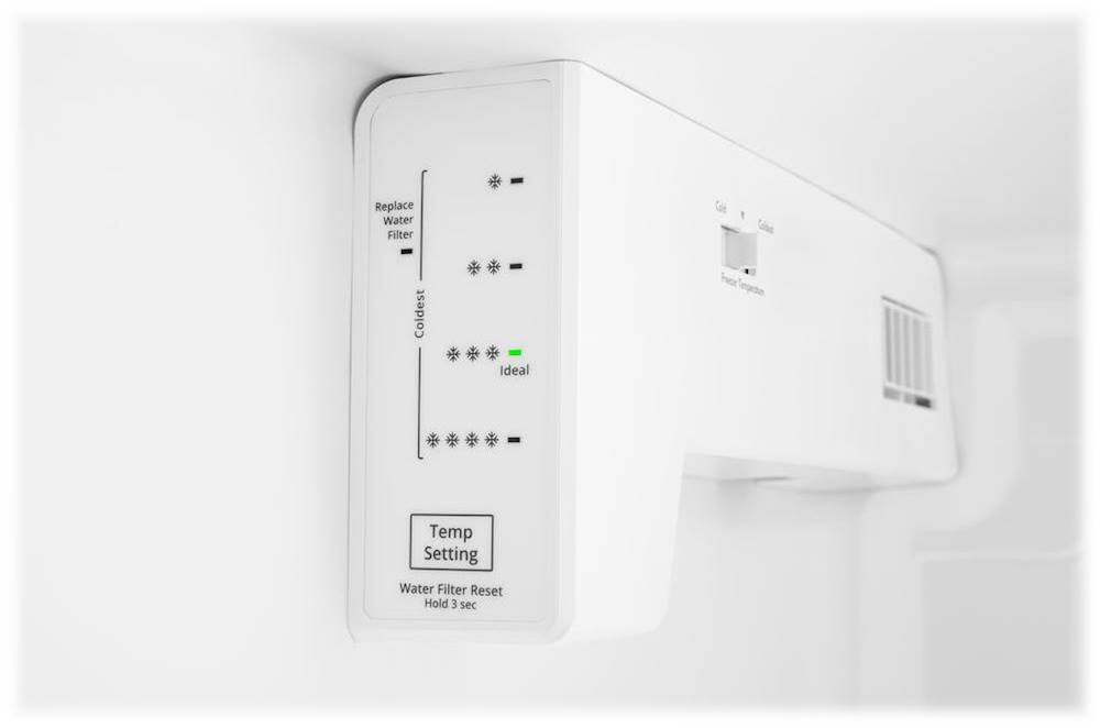 Alt View 11. Amana - 21.4 Cu. Ft. Side-by-Side Refrigerator.