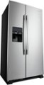 Angle Zoom. Amana - 21.4 Cu. Ft. Side-by-Side Refrigerator - Stainless steel.